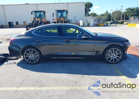 2025 Genesis G70 2.5T Awd из США, поврежденный, VIN KMTG34SC0SU149459